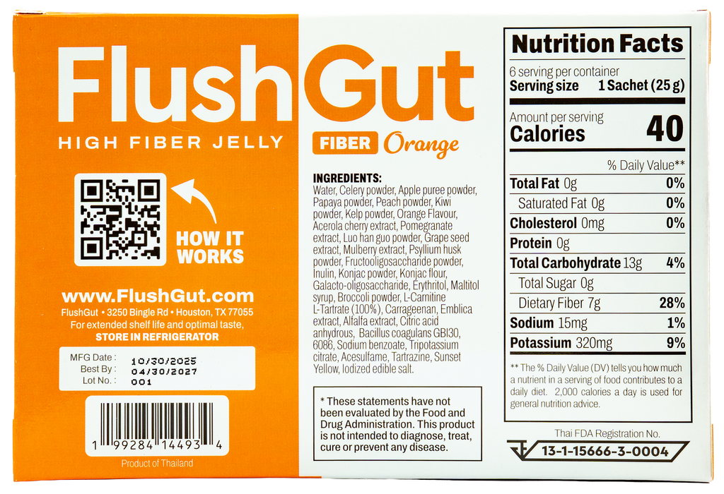 FlushGut - Orange and Berry Combo Pack